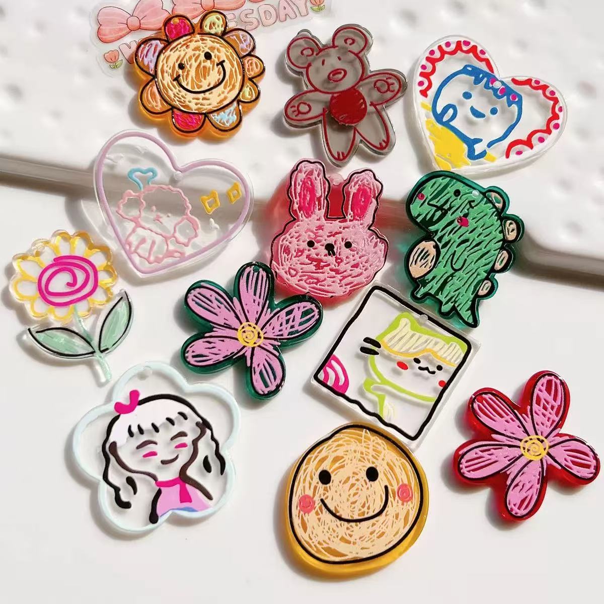 Acrylic DIY(Pay $30 Deposit here) Everything you choose in livestream please order here